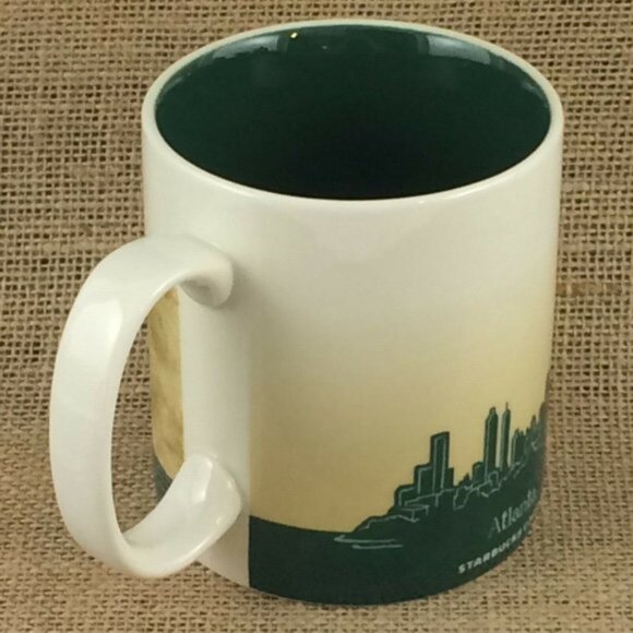Starbucks Atlanta Mug Cup Icon Series Piedmont Park 16oz 2011 Coffee Tea USA - Picture 3 of 12